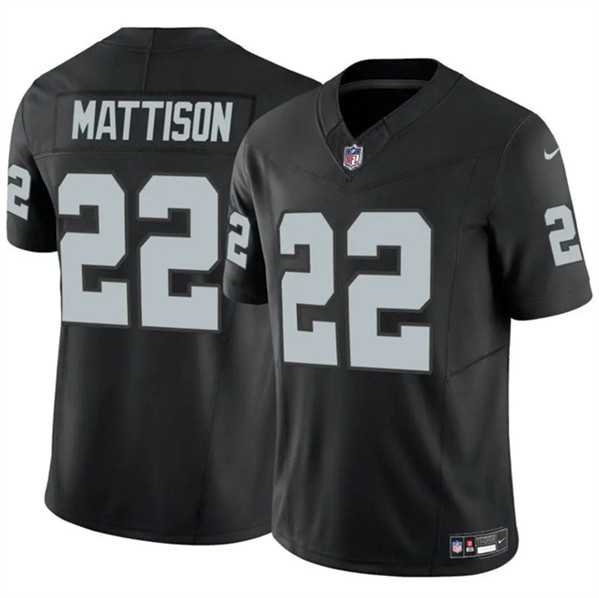 Men & Women & Youth Las Vegas Raiders #22 Alexander Mattison Black 2024 F.U.S.E. Vapor Football Stitched Jersey,We sell and wholesale Men & Women & Youth Las Vegas Raiders #22 Alexander Mattison Black 2024 F.U.S.E. Vapor Football Stitched Jersey on line form chian!